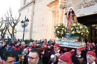 López Miras asiste en Totana a la romería de Santa Eulalia, una jornada "de alegría y devoción"