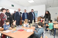 Inaugurado el nuevo pabellón de Infantil del Colegio de Almendricos