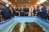 López Miras y el ministro de Cultura visitan en Cartagena el Museo Nacional de Arqueología Subacuática