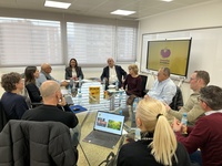La consejera de Agricultura mantiene un encuentro con la DO Pimentón de Murcia.