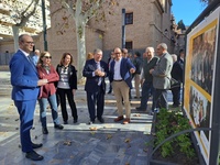 El consejero de Educación y Formación Profesional, Víctor Marín, inaugura la exposición del XXV aniversario del Consejo Escolar de la Región de M...