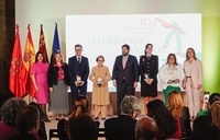 Imagen de la gala de entrega 'Premios 8M' del pasado año