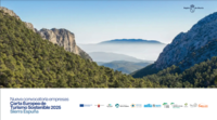 Cartel de la convocatoria para que las empresas turísticas del Parque Regional de Sierra Espuña interesadas, puedan acreditarse con la Carta Europea...