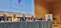 El consejero de Medio Ambiente, Universidades, Investigación y Mar Menor, Juan María Vázquez, durante la inauguración de la VIII Jornada conmemorativa...