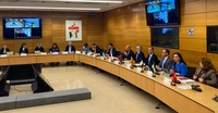 El consejero de Salud, Juan José Pedreño, participó hoy en la reunión de la Comisión de Recursos Humanos del Sistema Nacional de Salud.
