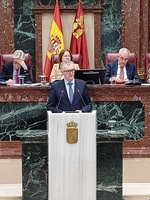 Comparecencia del consejero de Salud ante el Pleno de la Asamblea Regional