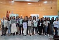 La consejera de Política Social, Conchita Ruiz, junto a la directora gerente del SMS, Isabel Ayala, y el presidente de Cermi Región de Murcia, Pedro...