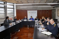 Reunión mantenida en el Ceeic esta mañana
