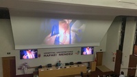 El curso de formación en la nueva técnica de cirugía abdominal ha contado con una cirugía en directo. 