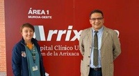 Los doctores responsables de esta terapia:  Beatriz Cuartero, neurocirujana, y Ossama Morsi, neurólogo. 