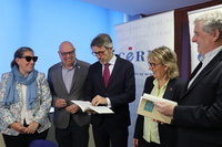 Un momento de la presentación de la guía sobre fiscalidad para las personas con discapacidad