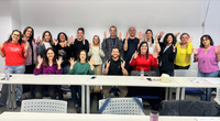 Participantes de uno de los cursos de formación en Lengua de Signos que imparte la Efiap.