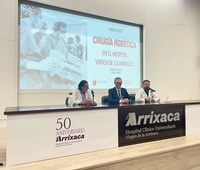 Especialistas en Cirugía analizan en la Arrixaca los retos y necesidades de la cirugía robótica en el SMS