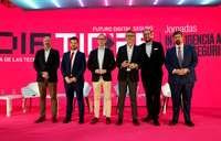 Inauguración de las jornadas sobre ciberseguridad e inteligencia artificial 'Diatic25'