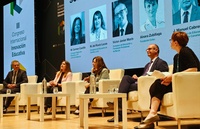 El consejero de Educación y Formación Profesional, Víctor Marín, durante su participación en el II Congreso Internacional de Innovación Educativa...
