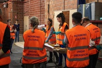 Participantes en uno de los cursos de formación en emergencias para el patrimonio cultural.
