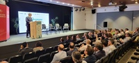 El consejero de Medio Ambiente, Universidades, Investigación y Mar Menor, Juan María Vázquez, inaugura el 'Foro Energías Renovables de la Región ...