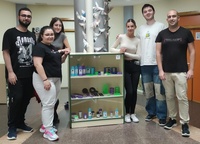 Estudiantes del IES La Flota (Murcia), durante las clases de formación con impresoras 3D (1)