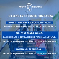 Publicado el calendario escolar para el curso 2025-2026