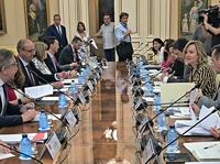El consejero de Educación y Formación Profesional, Víctor Marín, participa en la Conferencia de Educación organizada por el Ministerio en Madrid