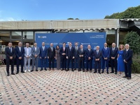 El consejero de Fomento e Infraestructuras, Jorge García Montoro, asiste a la gala de los Premios Frecom.