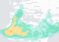 Modelo BDCR de predicci&oacute;n de polvo mineral atmosf&eacute;rico para Europa y &Aacute;frica.