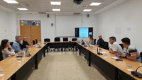 Reunión del grupo de trabajo regional del proyecto europeo Biowind celebrada recientemente.
