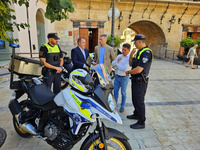 Presentación del nuevo equipamiento de la Policía Local en Caravaca de la Cruz