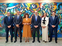 El consejero de Educación y Formación Profesional, Víctor Marín, presenta los presupuestos de la Consejería para 2025.
