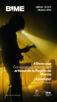 Imagen de la convocatoria de BIME para bandas y solistas murcianos