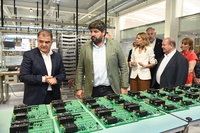 López Miras inaugura las nuevas instalaciones de Gesproga Soluciones