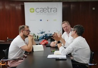 Inversores nórdicos reunidos con una de la pymes innovadoras de la Región.