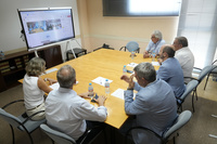 Reunión telemática mantenida ayer con la entidad panameña