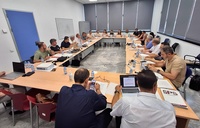 Reunión de la Mesa Sectorial de Sanidad en la sede del Servicio Murciano de Salud.