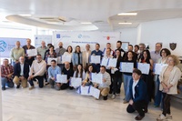 Imagen de uno de los actos de entrega de certificaciones SICTED.