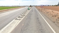 Intersección de la carretera regional RM-602 y la RM-605 donde va a construirse la glorieta