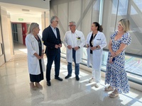 El consejero de Salud, Juan José Pedreño, visitó esta semana el hospital del Rosell, el sexto más grande del SMS en capacidad, acompañado del gerente...