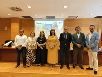 Im&aacute;genes de la consejera Sara Rubira durante la presentaci&oacute;n del Sal&oacute;n de la Agricultura y Ganader&iacute;a 'EXPO Sagris'