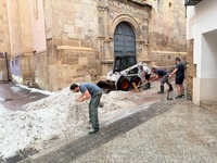Caravaca de la Cruz fue uno de los municipios donde el episodio y lluvias y granizo fue m&aacute;s intenso