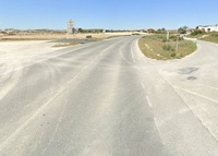 Imagen de la carretera RM-411 en Fortuna donde se va a construir la glorieta (sentido Archena)