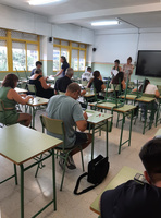 Alumnos realizando las segundas pruebas para obtener el t&iacute;tulo de ESO (1)