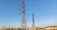 Postes de la red el&eacute;ctrica en la Regi&oacute;n de Murcia