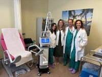 Parte del equipo de Ginecolog&iacute;a y Obstetricia del Complejo Hospitalario Universitario de Cartagena, donde se aplica esta t&eacute;cnica