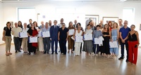 Los directores generales de Competitividad y Calidad Tur&iacute;sticas y de Patrimonio Cultural, con el concejal de Turismo y empresas y servicios tur&iacute;s...