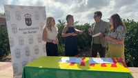 Imagen del acto de adhesi&oacute;n del Ayuntamiento de Beniel a la Regi&oacute;n de Murcia Film Commission