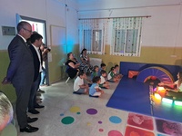 El consejero de Educaci&oacute;n y Formaci&oacute;n Profesional, V&iacute;ctor Mar&iacute;n, visita el colegio Nicol&aacute;s de las Pe&ntilde;as (Murcia)