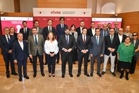López Miras presenta en San Esteban el nuevo modelo de Vivienda Asequible de la Región de Murcia
