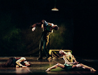 Imagen de la grabación del espectáculo 'Divadlo' de Errer Que Erre Danza