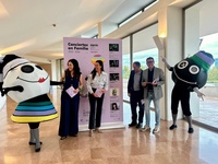 Imagen de la presentación del ciclo 'Conciertos en familia' de la Orquesta Sinfónica en el Auditorio regional