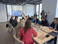 Imagen de la consejera Sara Rubira durante la presentación del informe sobre el Trasvase Tajo-Segura